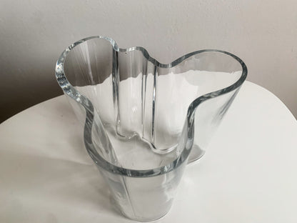 Alvar Aalto Vase Savoy 12 cm Signed, Iittala Finland