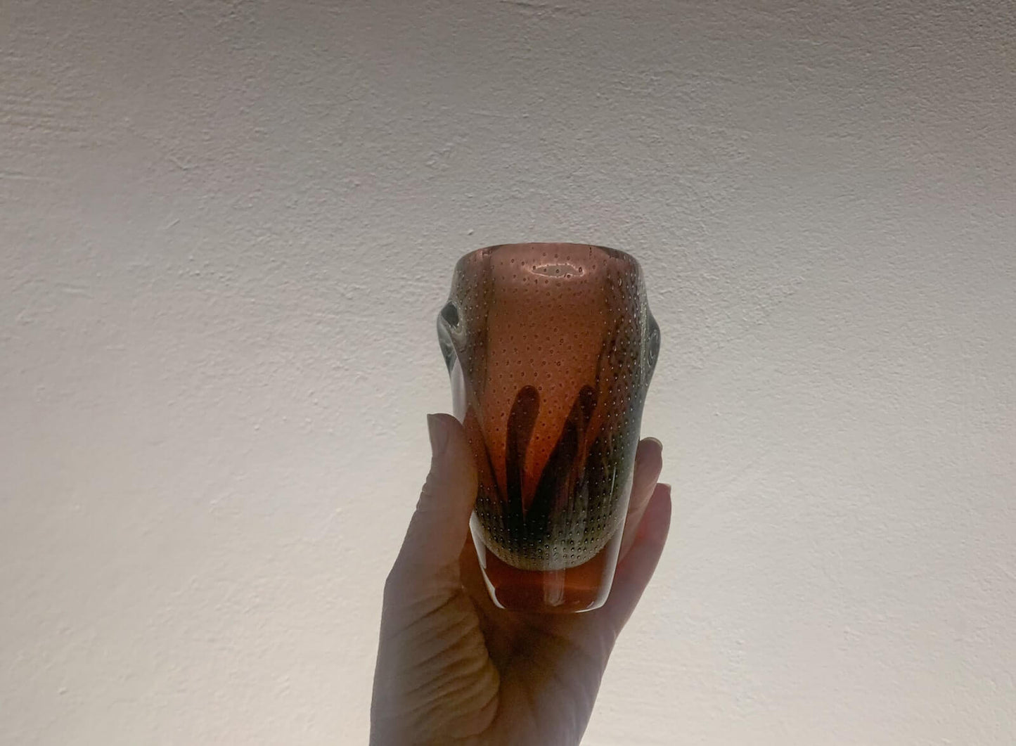 Armando Jacobino, Sommerso Bullicante Vase Artwork, Kumela Finland