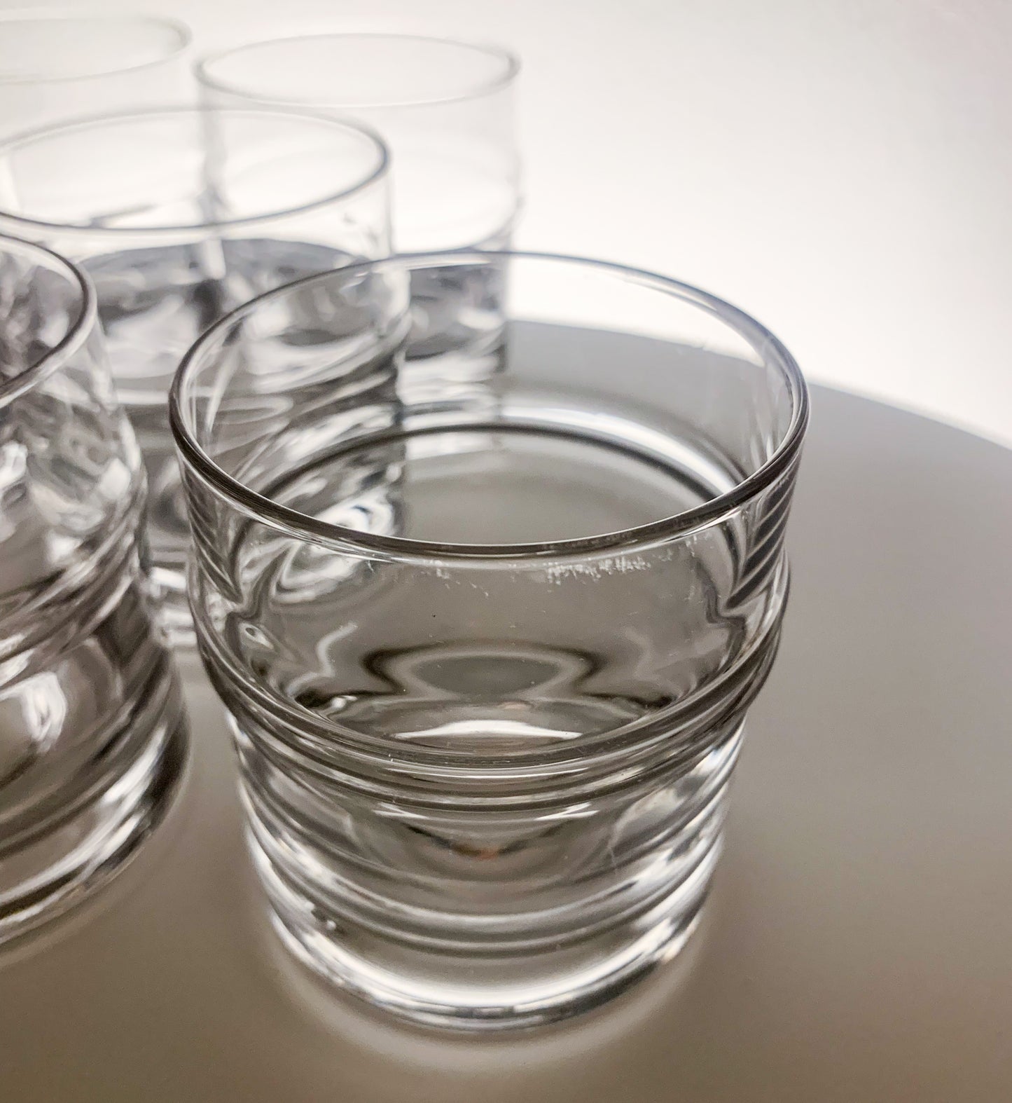 Set of 7 Iittala “Pisaranrengas” Glasses, Timo Sarpaneva
