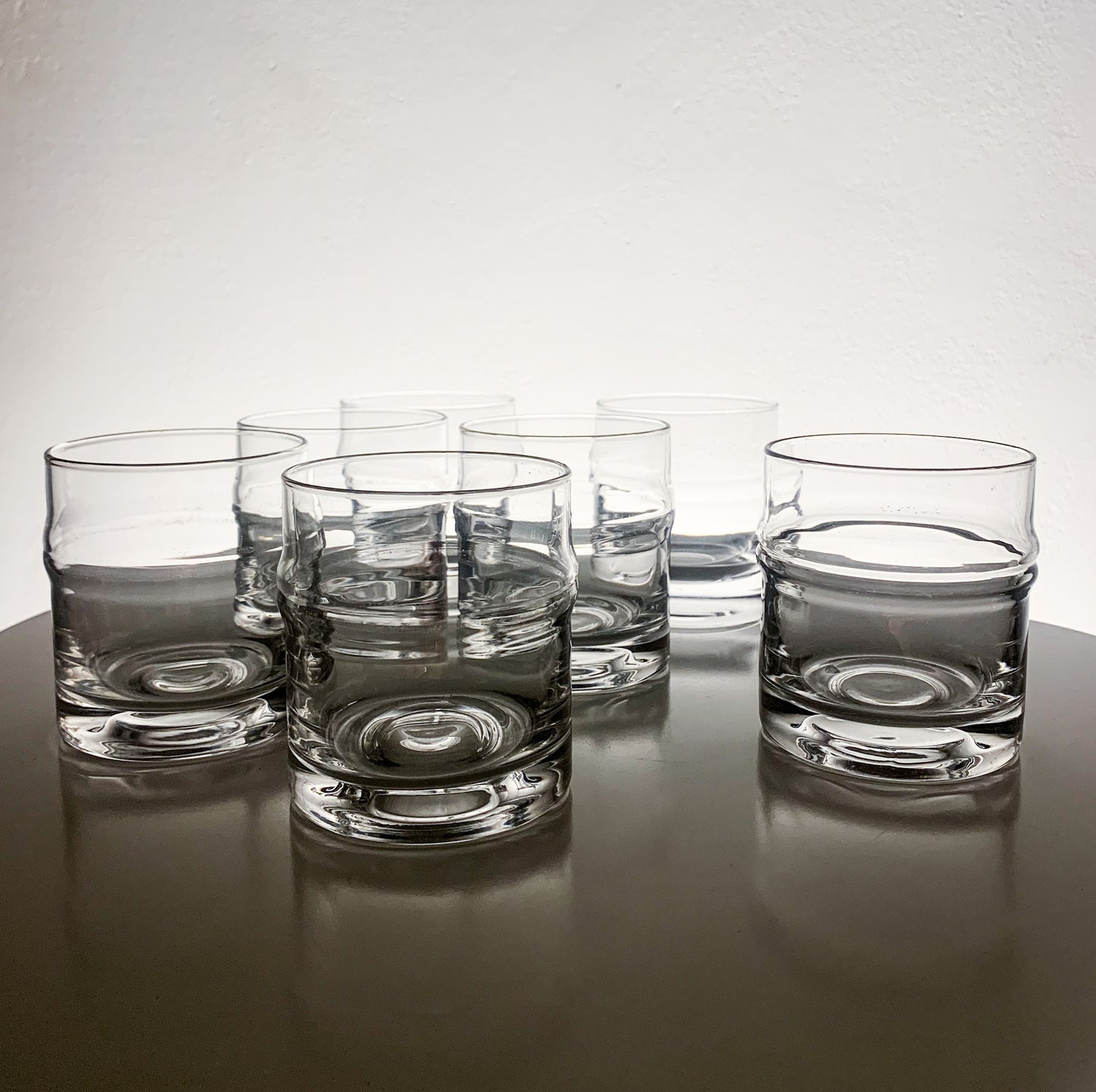 Set of 7 Iittala “Pisaranrengas” Glasses, Timo Sarpaneva