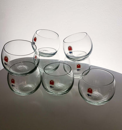 Humppila, Talonpoika Drinking Glasses | Set of 8