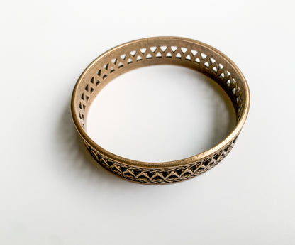 Kalevala Koru Uskela Bronze Bracelet