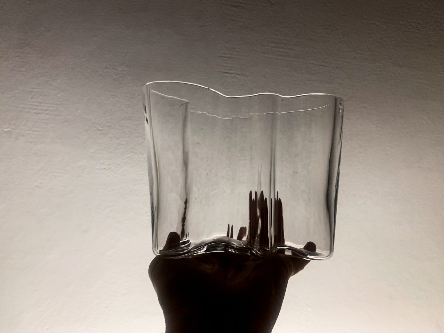 Alvar Aalto Vase Savoy 12 cm Signed, Iittala Finland