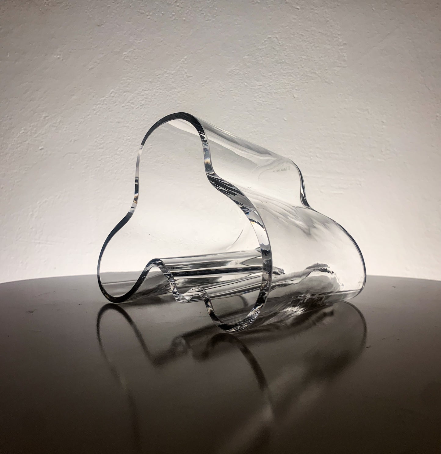Alvar Aalto Vase Savoy 12 cm Signed, Iittala Finland