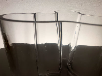 Alvar Aalto Vase Savoy 12 cm Signed, Iittala Finland