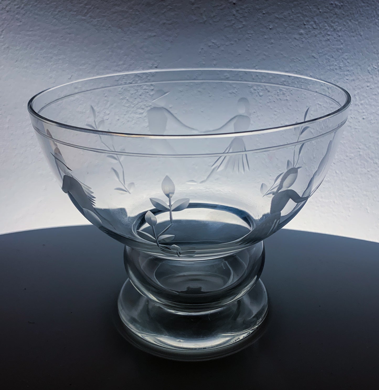 Rare Karhula “Dances” vase by Göran Hongell, signed | Finland 1930s