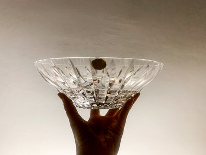 Aimo Okkolin Riihimaen Lasi – Polar Crystal Bowl