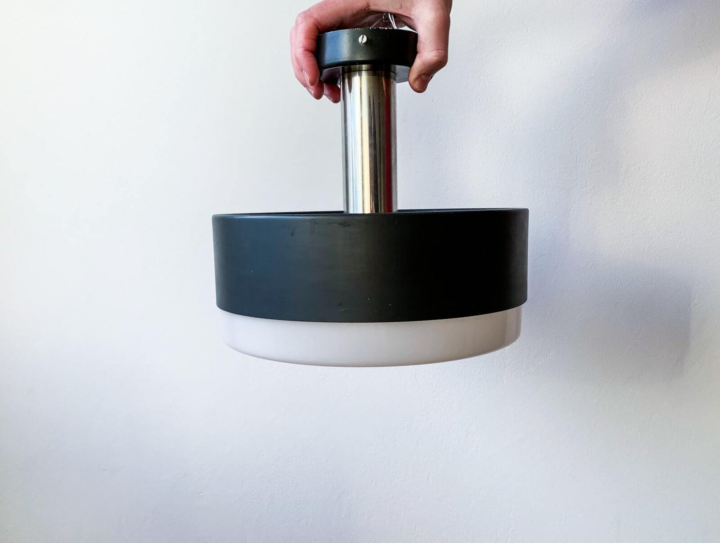 Yki Nummi Pendant Lamp 71-035 Orno Finland 1970s