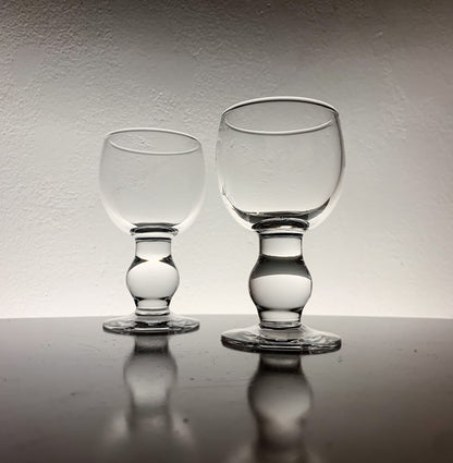 Oiva Toikka | Pair of Nuutajärvi Lady 2144 liqueur glasses
