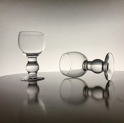 Oiva Toikka | Pair of Nuutajärvi Lady 2144 liqueur glasses