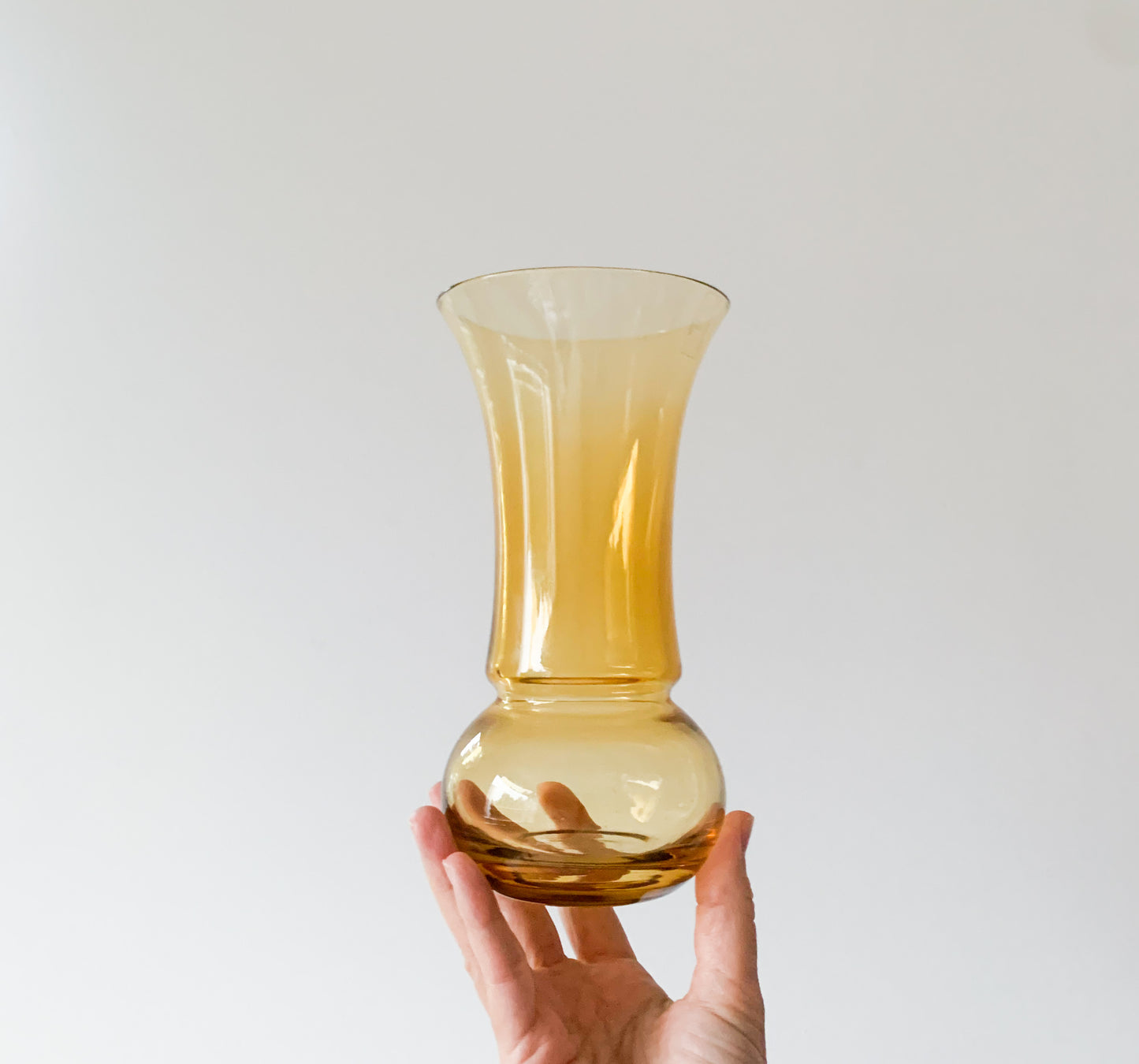 Tamara Aladin for Riihimäen Lasi | Sirkka amber vase