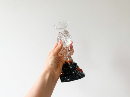 Modernist glass decor Scandinavian home hygge 