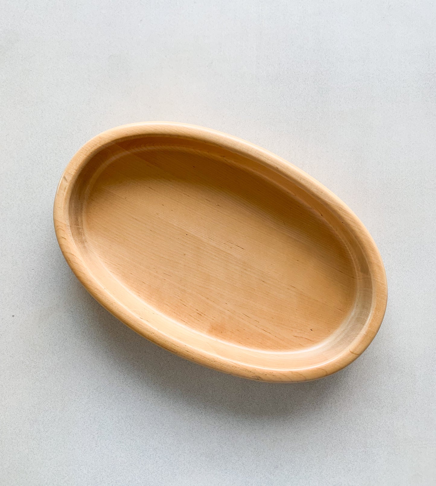 Aarikka Finland | Large birch serving dish, circa 1970s