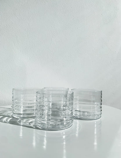 Nanny Still, Riihimaen Lasi Perpetum Mobile Glasses | Set of 4