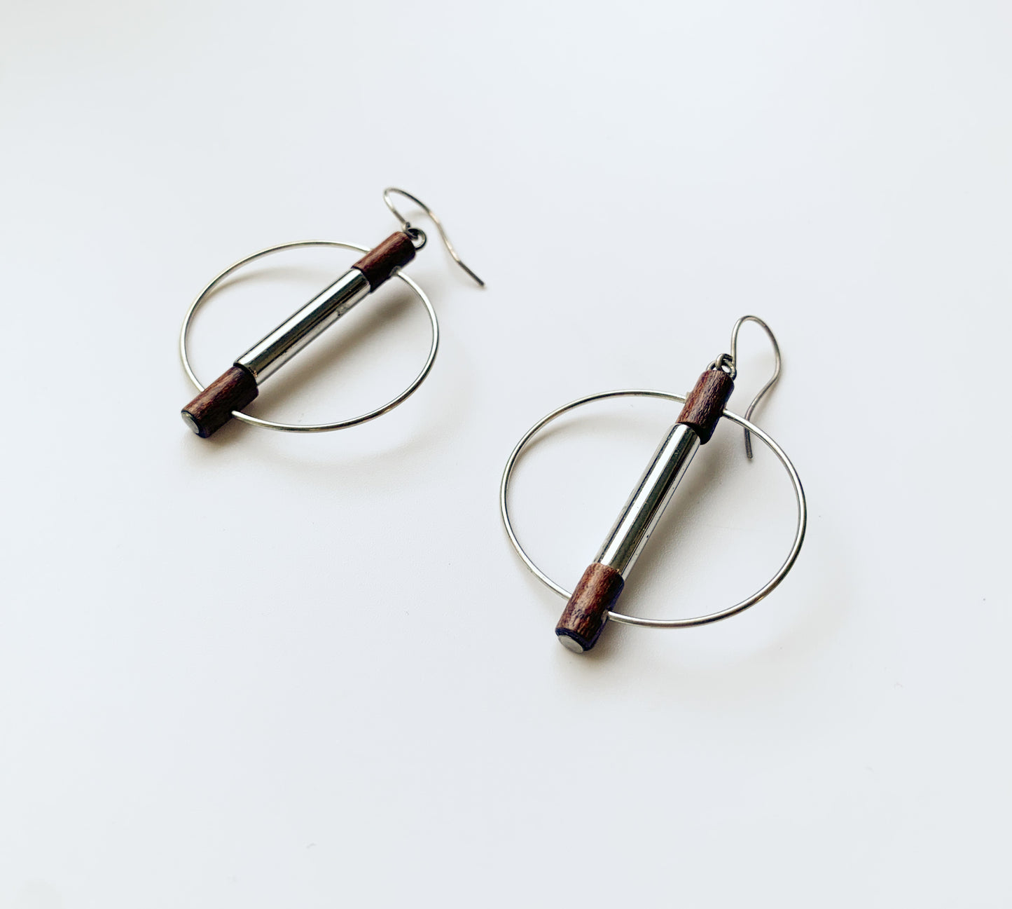 Aarikka Finland | “Orbit” wood earrings