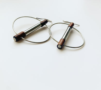 Aarikka Finland | “Orbit” wood earrings