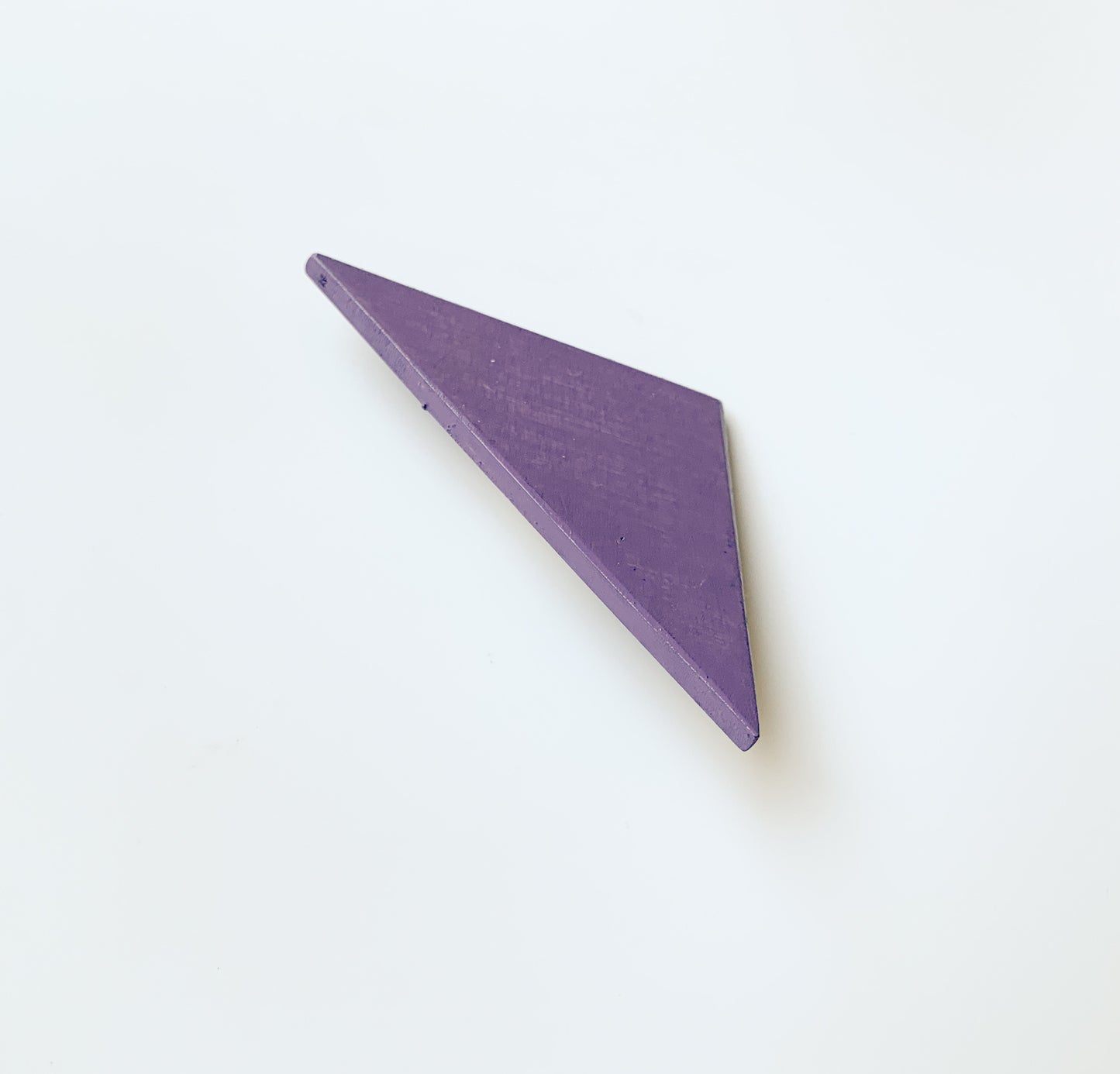 Aarikka Finland | “Violet arrow” large wooden brooch