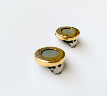Aarikka Finland | Gold Tone Clip-on Earrings