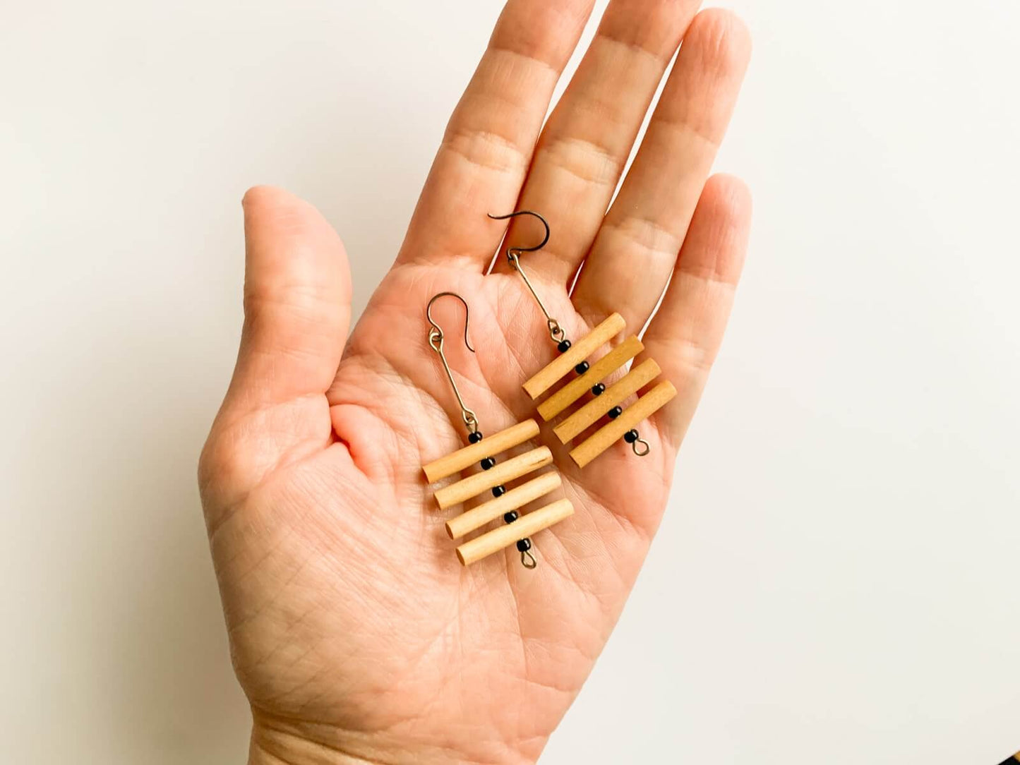 Scandinavian Design 1980s Wood Jewellery
