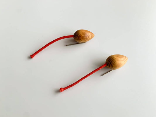 Scandinavian Design Wood Jewellery Handmade