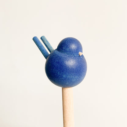 Aarikka Finland | Wooden Blue Bird Napkin Holder