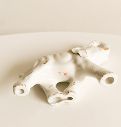 Riga Porcelain Elephant Figurine | 1950s