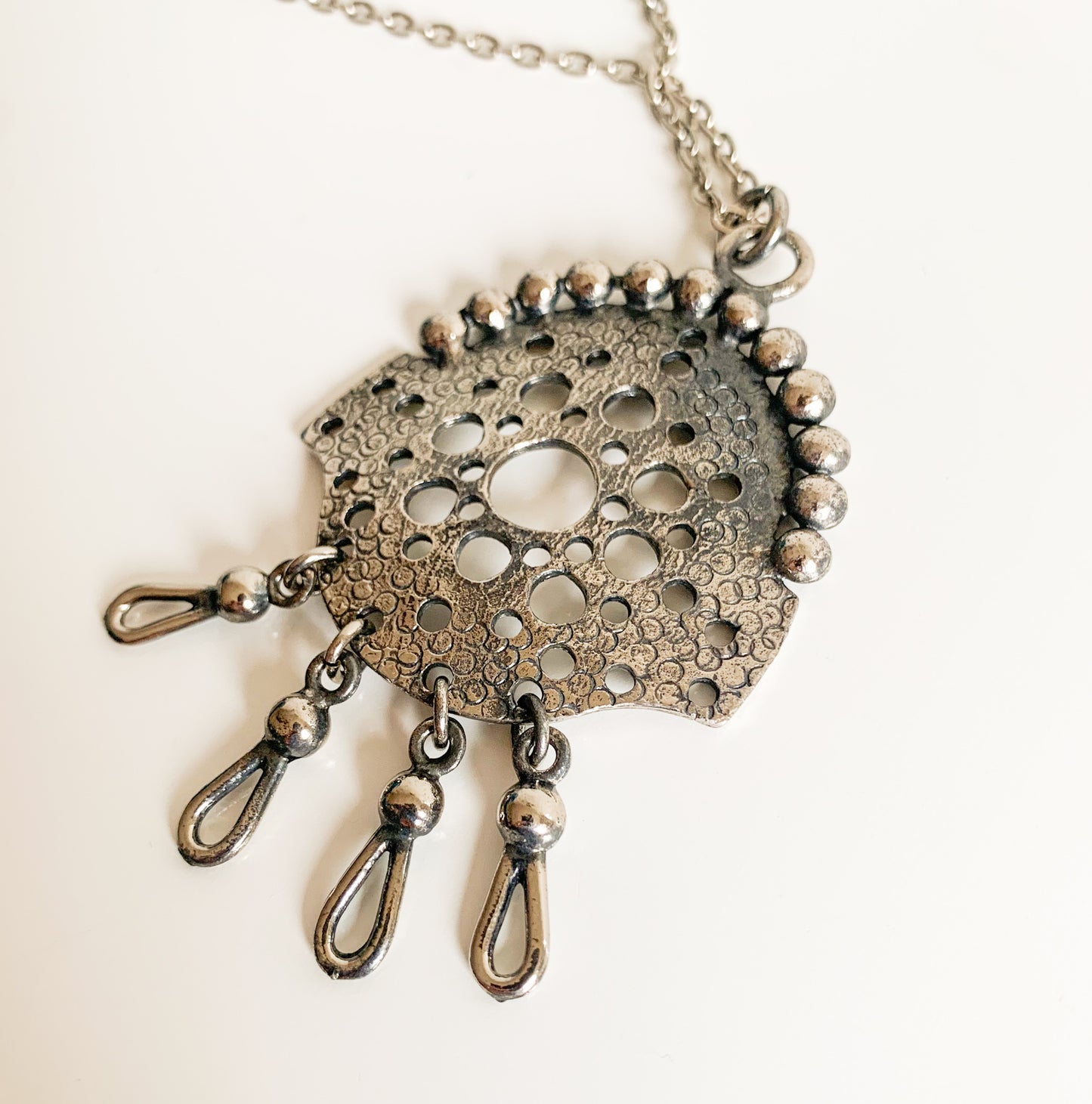 Juhani Vuorisalmi | Modernist Pendant Necklace, 1970s