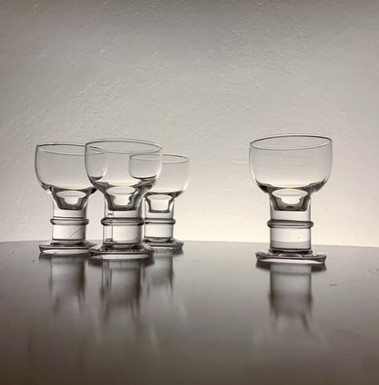 Nuutajärvi 4 Herttua Shot Glasses by Heikki Orvola