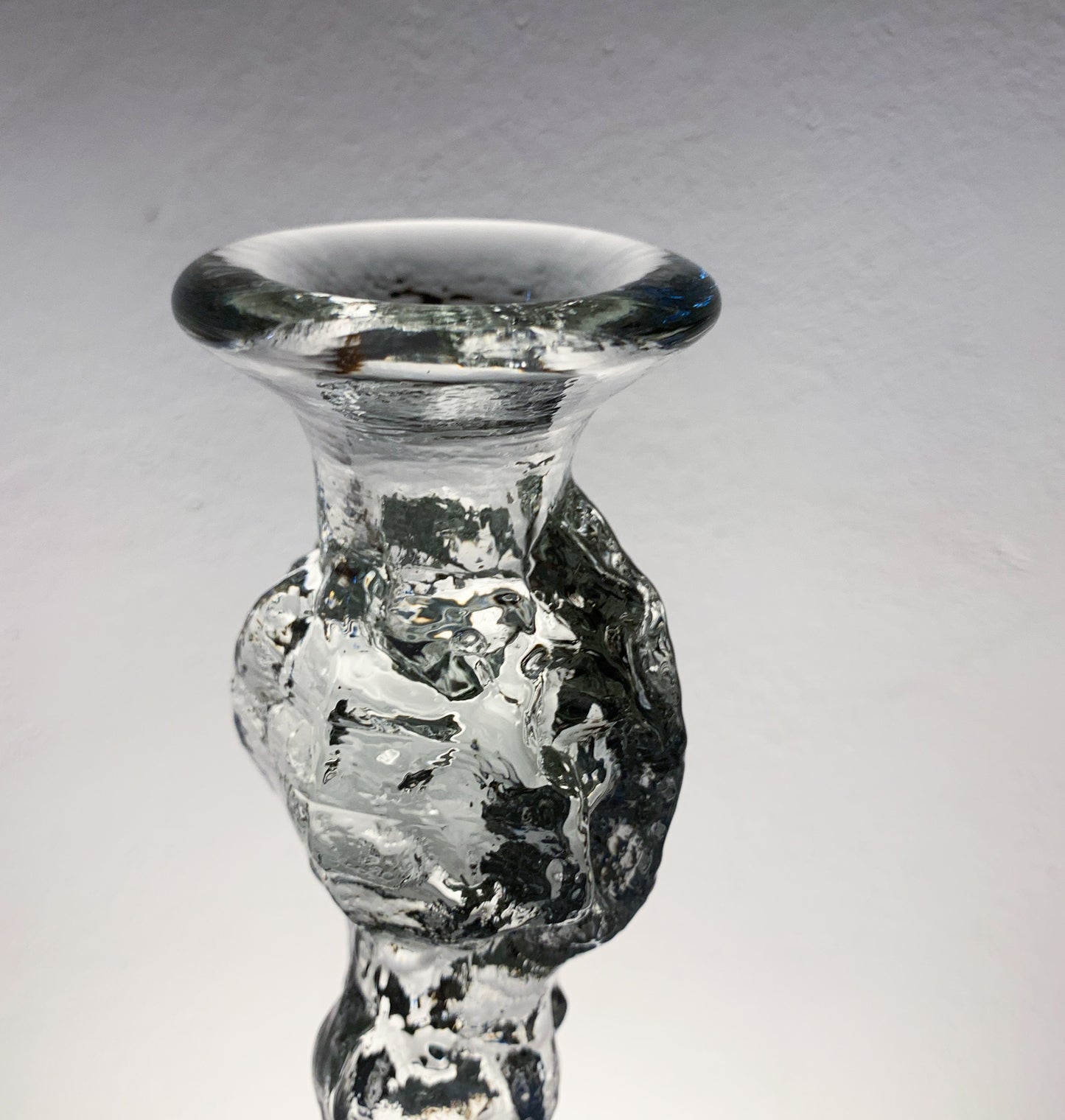 Art Glass Candle Holder & Figurine, 26 cm | Humppila Finland