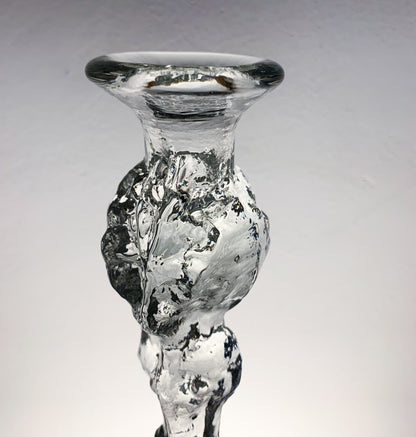 Art Glass Candle Holder & Figurine, 26 cm | Humppila Finland