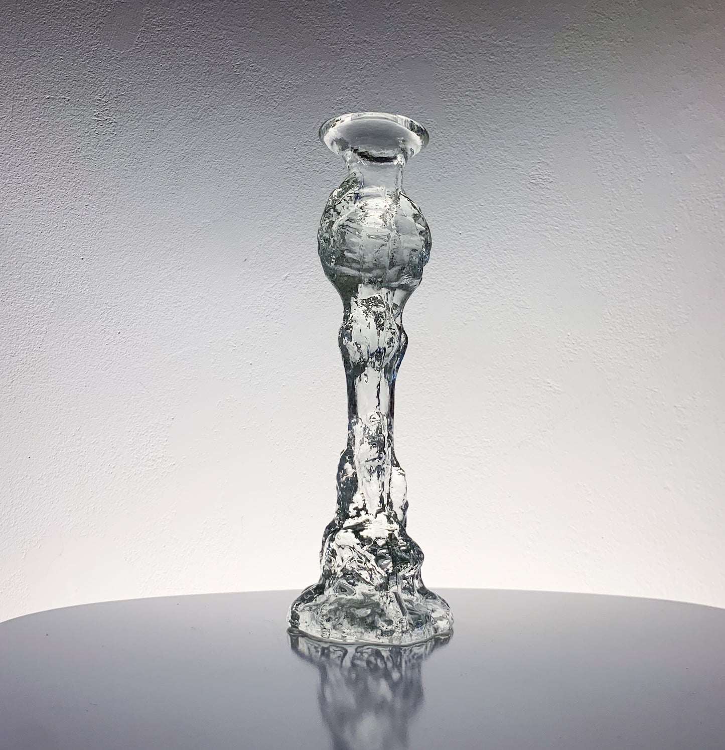 Art Glass Candle Holder & Figurine, 26 cm | Humppila Finland
