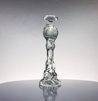 Art Glass Candle Holder & Figurine, 26 cm | Humppila Finland