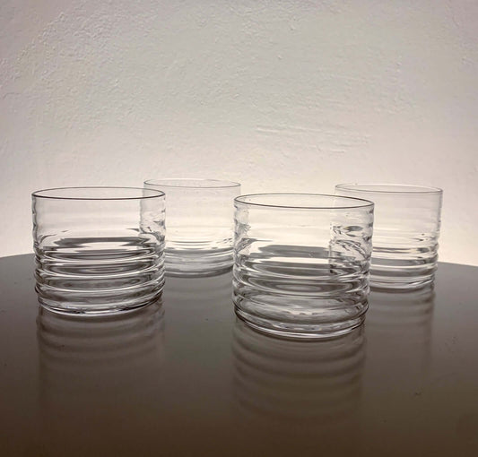 Nanny Still, Riihimaen Lasi Perpetum Mobile Glasses | Set of 4