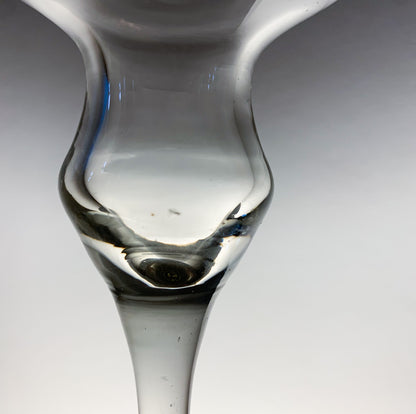 Sculptural Glass Candlestick by Marjut Kumela | Finland 1960s