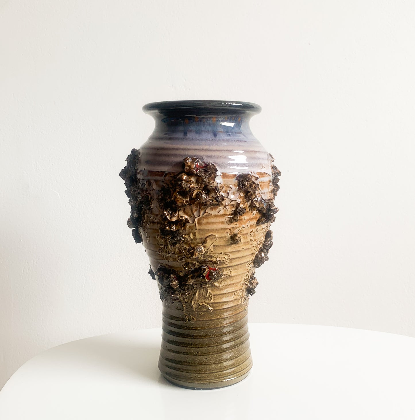 Glit Iceland | Lava ceramic vase, earthy glaze tones