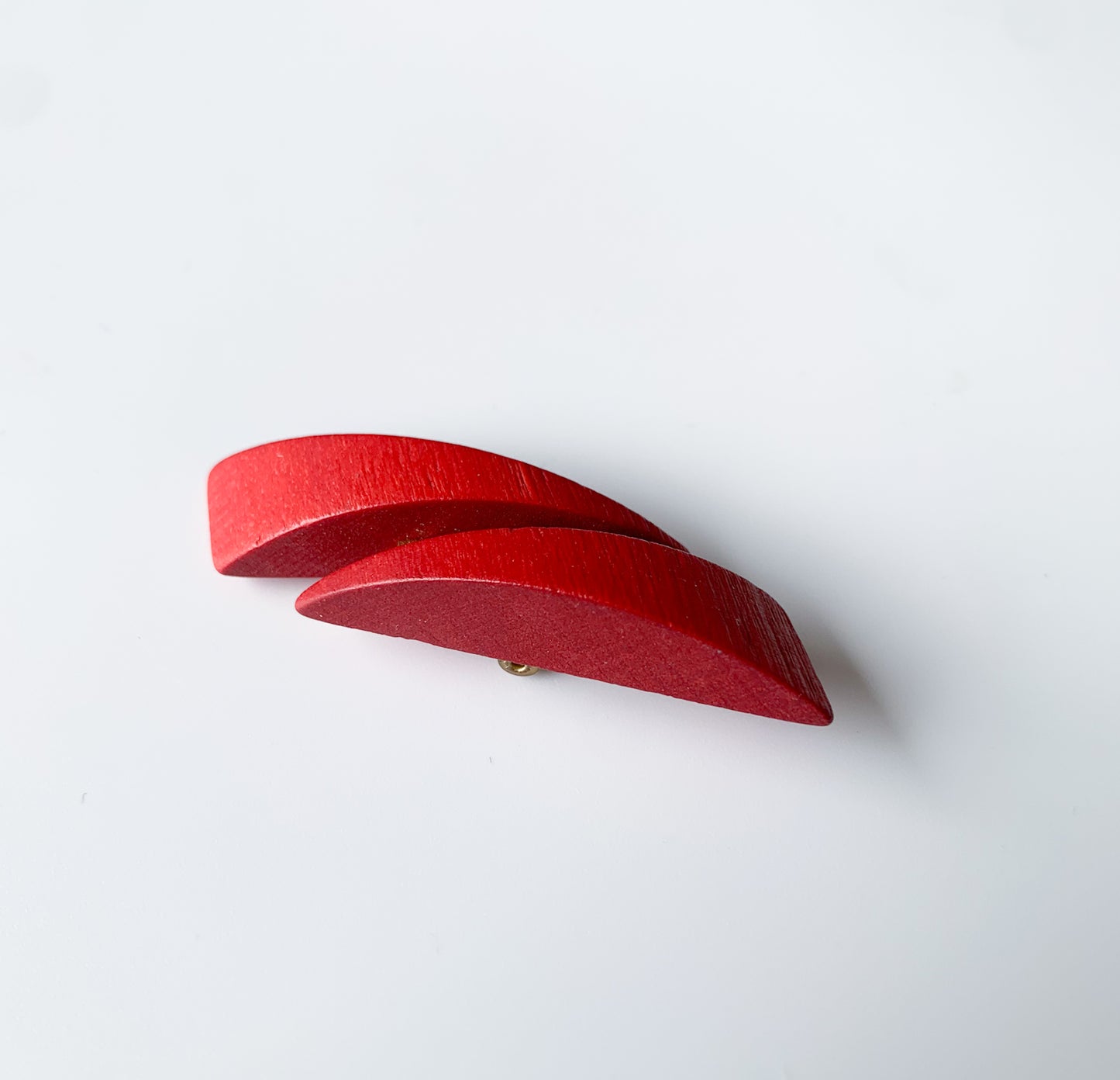 Aarikka Finland | Wooden Red Arrow Brooch