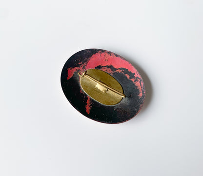 Solar Cell Enamel Brooch, Finland 1970