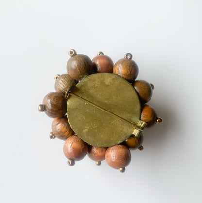 Aarikka Finland | Designer Kaija Aarikka | Rare Rypäle brooch
