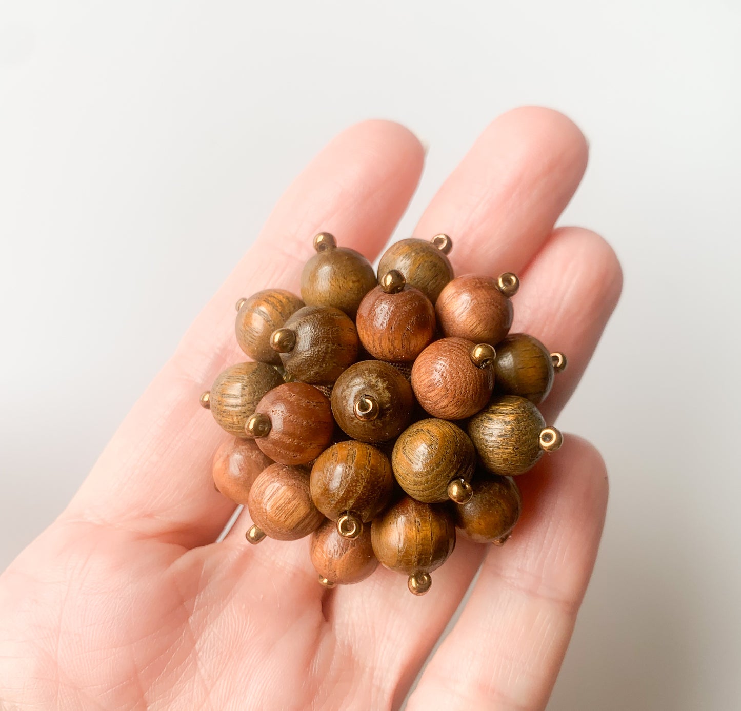 Aarikka Finland | Designer Kaija Aarikka | Rare Rypäle brooch