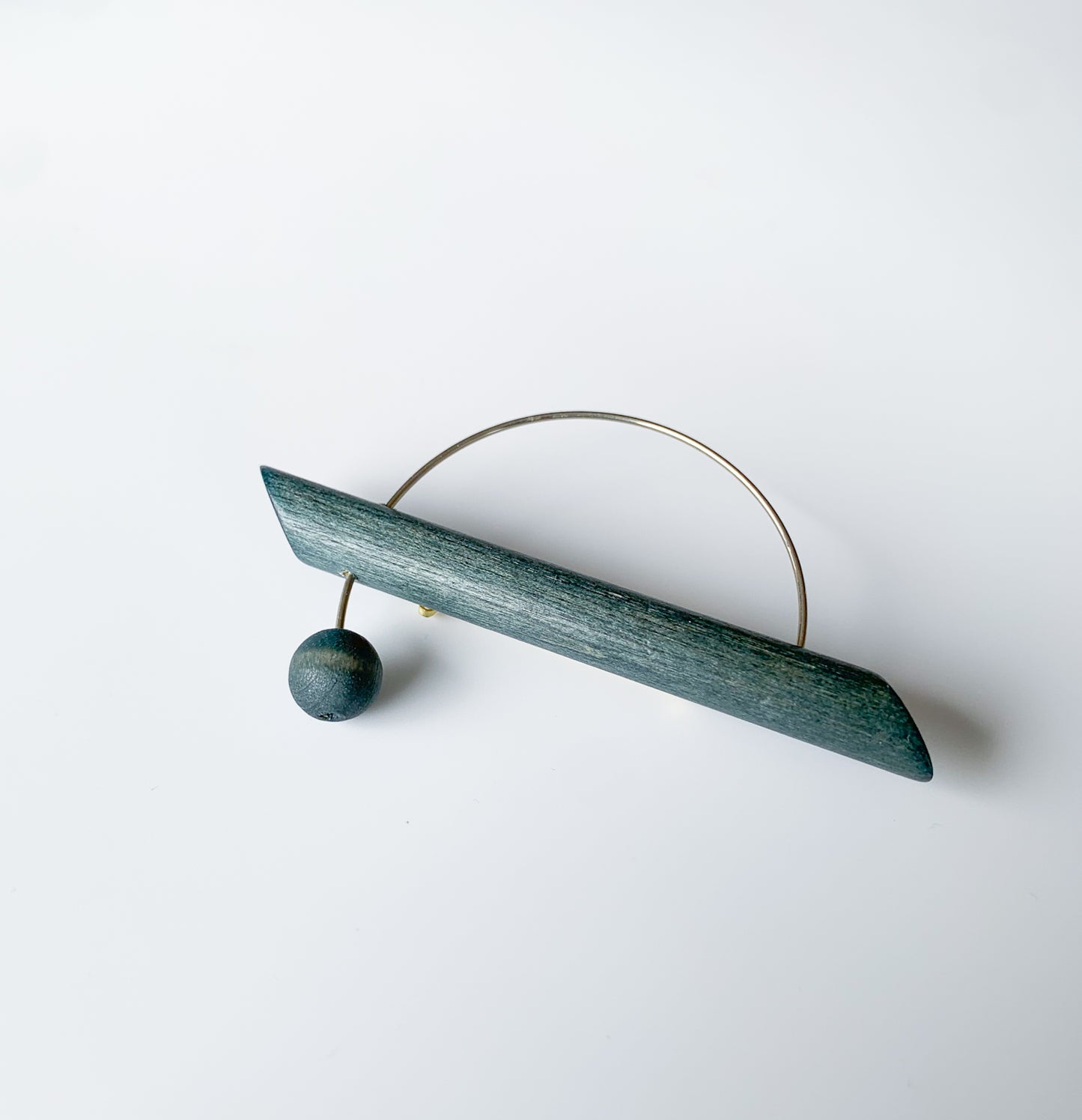 Aarikka Finland | Green Orbit Brooch