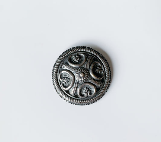 Raisala Brooch by Kalevala Koru | Silver Plate, Finland