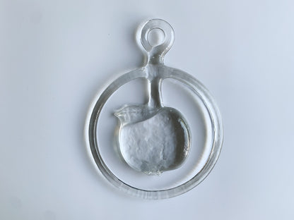 Suncatcher Apple by Bertil Vallien, Kosta Boda Sweden