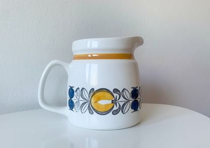 Modernist jug Tuva series, Carl-Harry Stålhane, 1965-69. Rörstrand