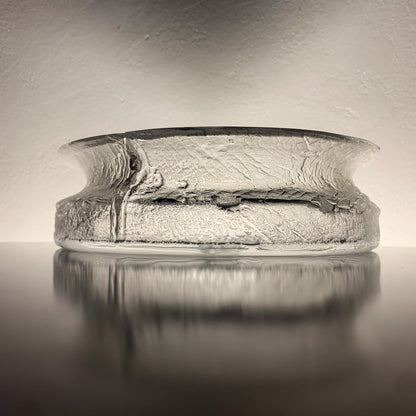 Timo Sarpaneva for Iittala | Finlandia art object & glass bowl 3355