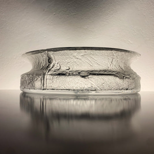 Timo Sarpaneva for Iittala | Finlandia art object & glass bowl 3355