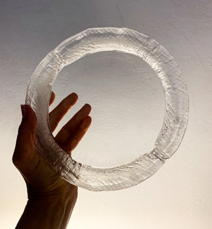 Timo Sarpaneva for Iittala | Finlandia art object & glass bowl 3355