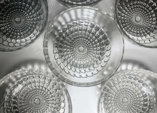 Set of 6 bowls Merja by Tamara Aladin, Riihimaki Finland, 1974-76