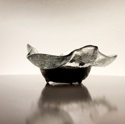 Brutalist Kivi-set bowl & candle holder | Humppila Finland
