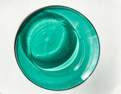 Kerttu Nurminen Iittala | Verna Serving Plate | Turquoise Glass
