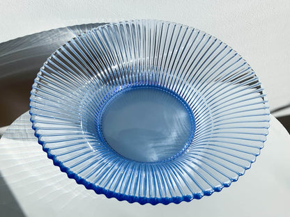 Goran Hongell Karhula, Large Sapphire Bowl Sade 26 cm, 1950s